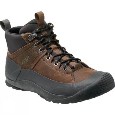 Botas Keen Citizen Keen LTD Waterproof Hombre Marrones / Gris - Chile QVS932684